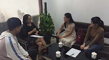 深入企业调研 密切校企联系