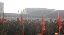 萌系燃烧卡路里 广院学子在军训
